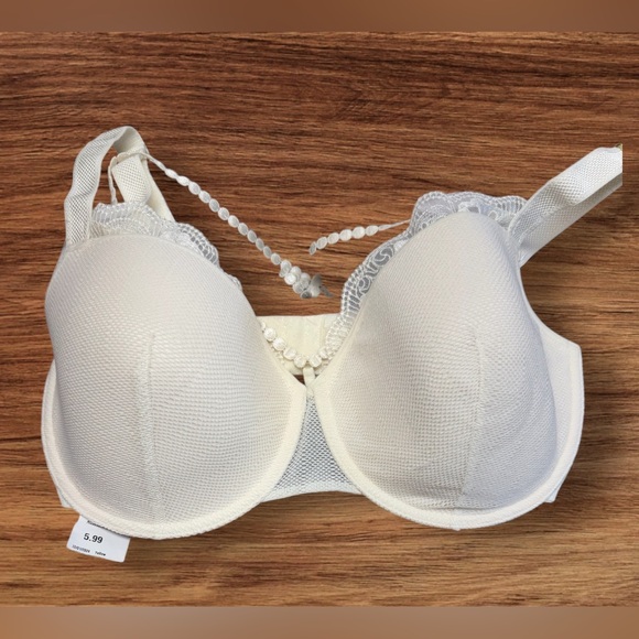 NWT the mauritshuis
plunge balcony bra | ivory 38DDD - Picture 2 of 13